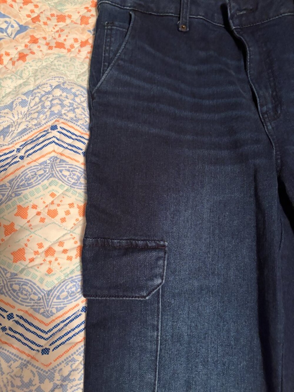 TIME AND TRU FLARED BLUE JEANS SIZE 14 - Picture 5 of 10